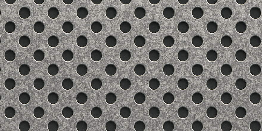 Round hole stainless steel metal perforated sheet manufacturer India